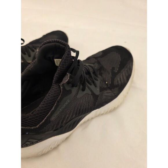 Men's Adidas AlphaBounce Continental Size 11 Black HWA1Y3001 Running Shoes - Picture 11 of 14